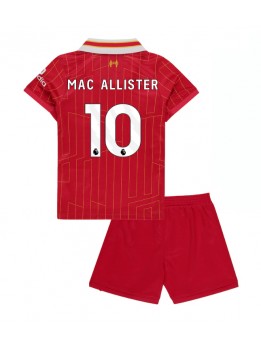 Liverpool Alexis Mac Allister #10 Replika Hemmakläder Barn 2024-25 Kortärmad (+ byxor)